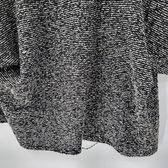 BB Dakota Womens Knit Cardigan Black XS Open Front Design Relaxed Fit 3/4 Sleeve - Picture 9 of 12